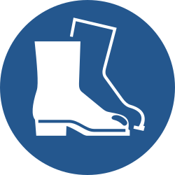 Safety Footwear Must Be Worn