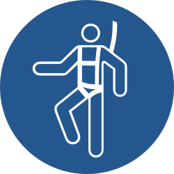 Safety Harness Must Be Worn