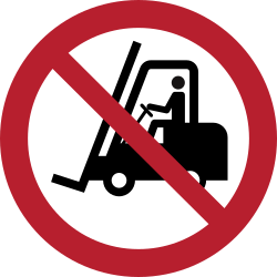No Forklift Trucks
